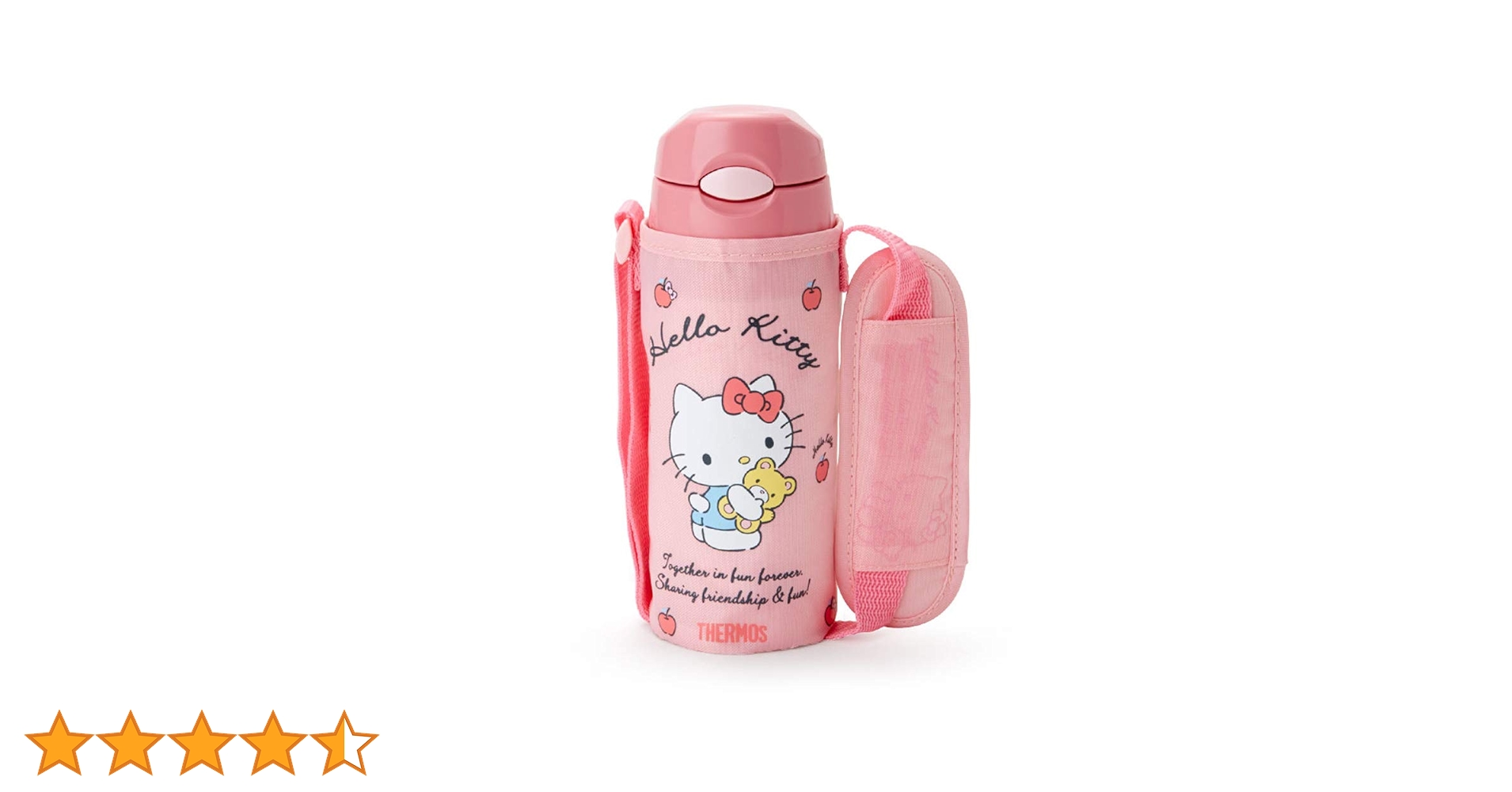 廃盤　新品　ハローキティ サーモス カバー付きストローボトル 400ml Amazon.co.jp: サンリオ(SANRIO) ハローキティ サーモス カバー付き